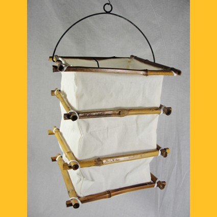 Deckenlampen: Deckenleuchte Bambus I natur Deckenlampe